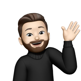 Memoji von Marco Fütterer, winkend
